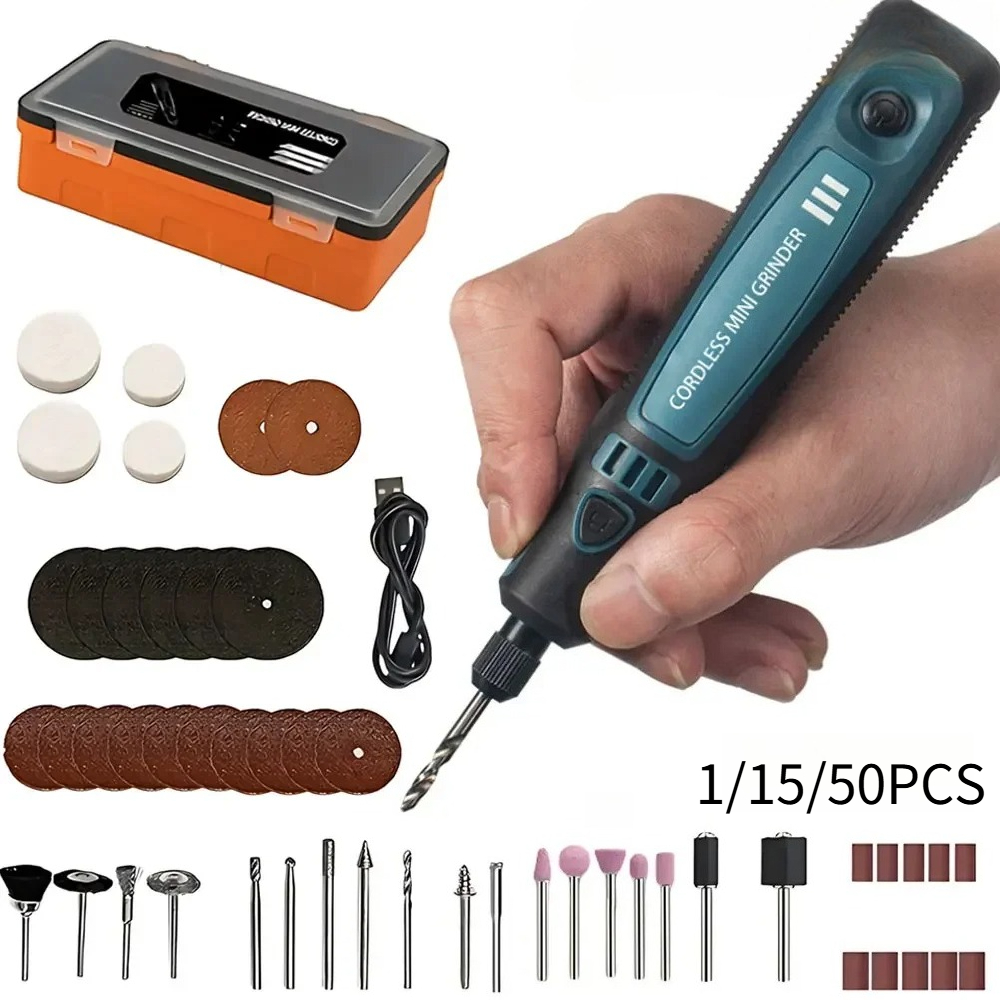 Tools Heavy Equipment - USB Cordless Electric Grinder Portable Carving