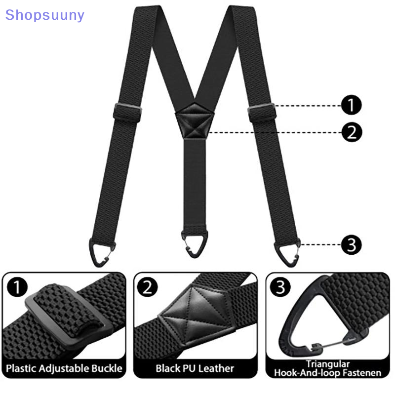 [SU]Tactical Hidden Suspenders - Heavy Equipment Operator Shirts ulasan dan harga