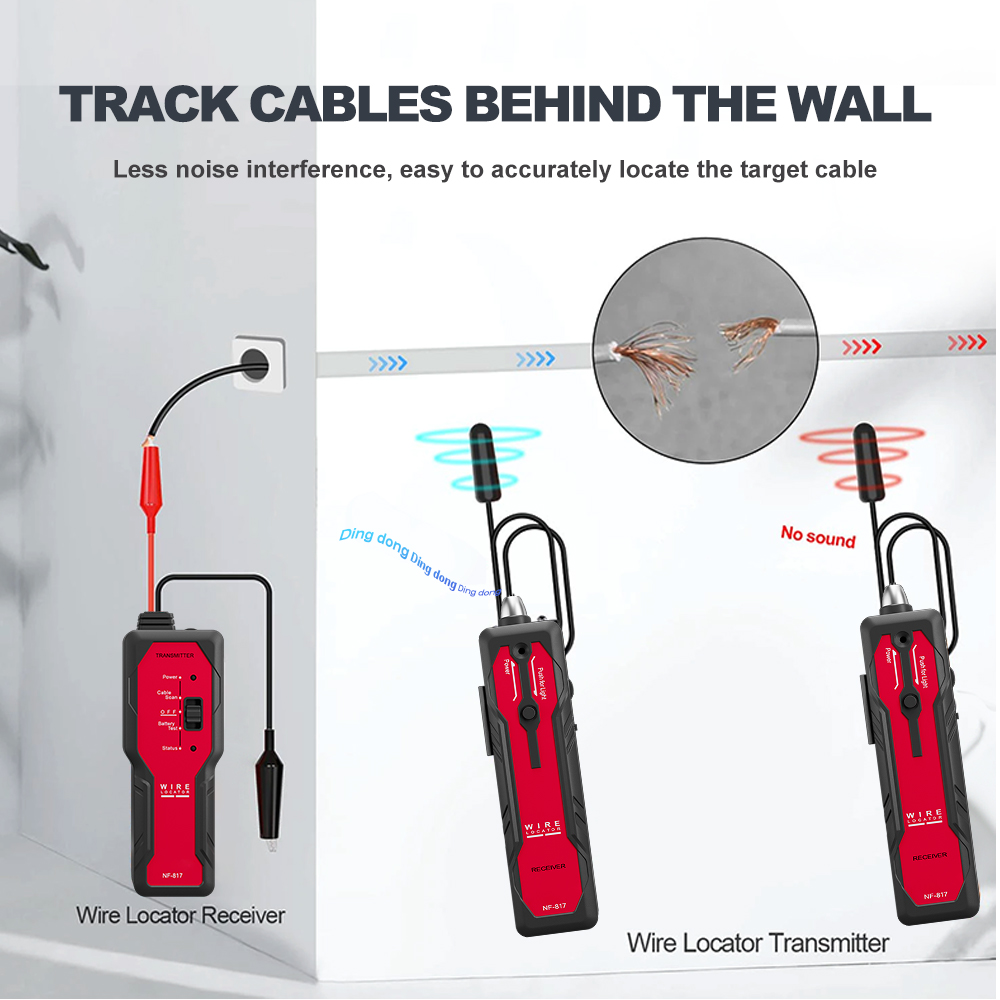 NOYAFA NF-817 Underground Wire - Underground Cable Detector ulasan dan harga