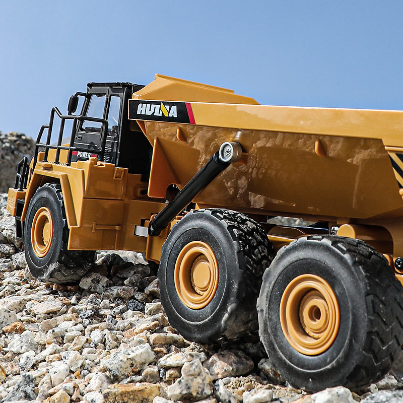 Huina Remote Control Dump Truc - Dump Truck Toy ulasan dan harga