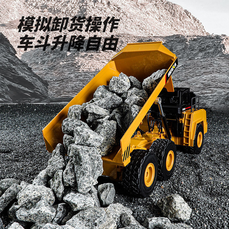 Huina Remote Control Dump Truc - Dump Truck Toy ulasan dan harga