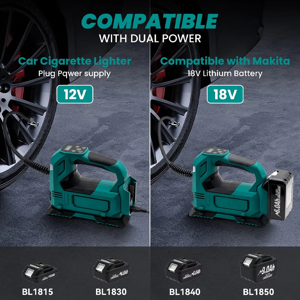 Lithium Cordless Tire Inflator - Tools Heavy Equipment ulasan dan harga