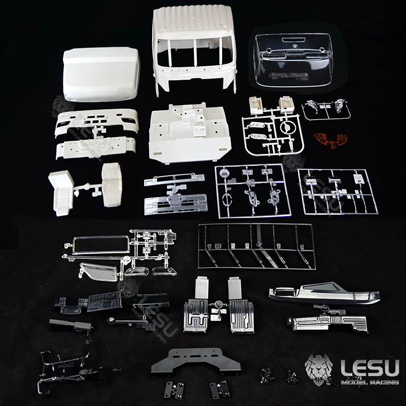 LESU 1/14 Tamiya tractor truck - Dump Truck Toy ulasan dan harga