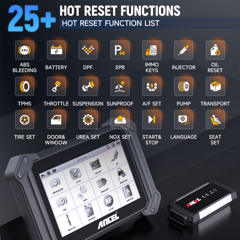 ANCEL V6 Pro+HD Heavy Duty Tru - Heavy Equipment Diagnostic Software ulasan dan harga