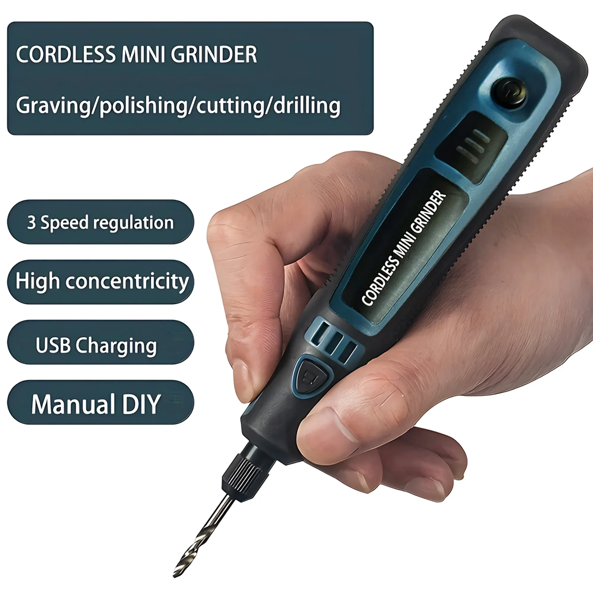 USB Cordless Electric Grinder  - Tools Heavy Equipment ulasan dan harga