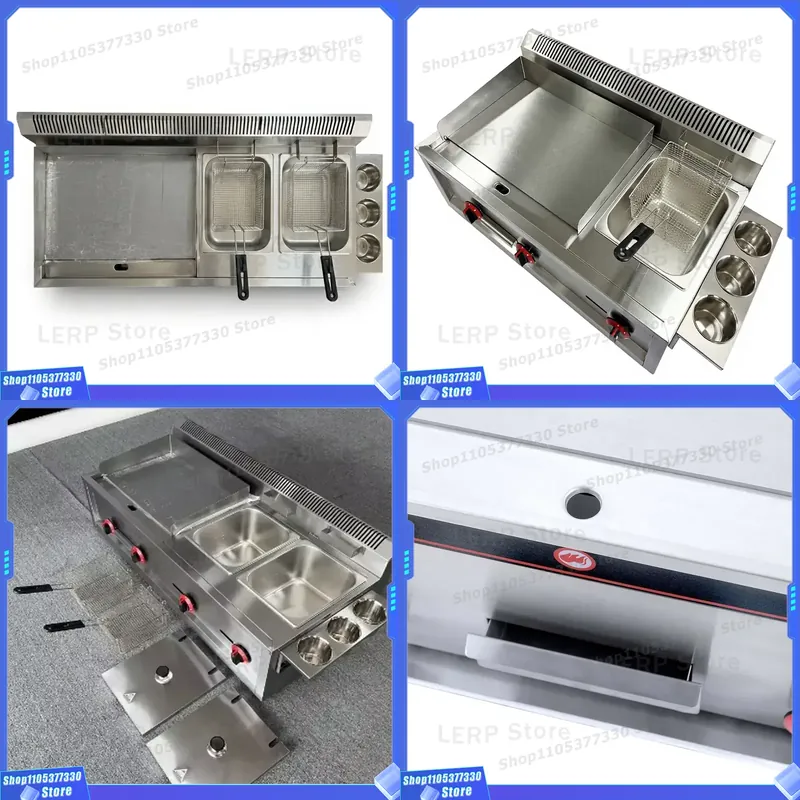 Commercial Stainless Steel Gas - Heavy Equipment Kitchen ulasan dan harga
