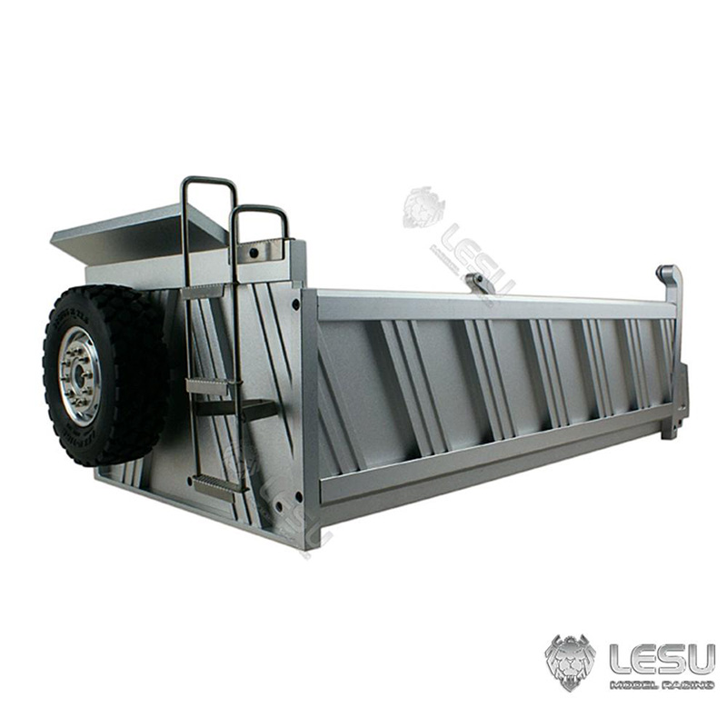 LESU 1/14  truck Tamiya 6X6 mu - Dump Truck Toy ulasan dan harga