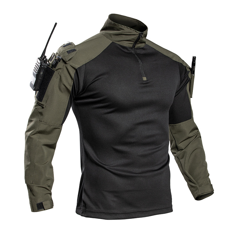 Men's Tactical Combat Shirt Qu - Heavy Equipment Operator Shirts ulasan dan harga