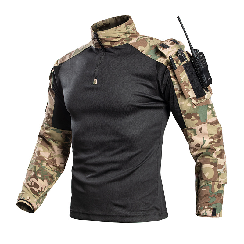 Men's Tactical Combat Shirt Qu - Heavy Equipment Operator Shirts ulasan dan harga