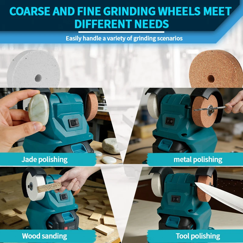 Makita 18V Cordless Bench Grin - Tools Heavy Equipment ulasan dan harga