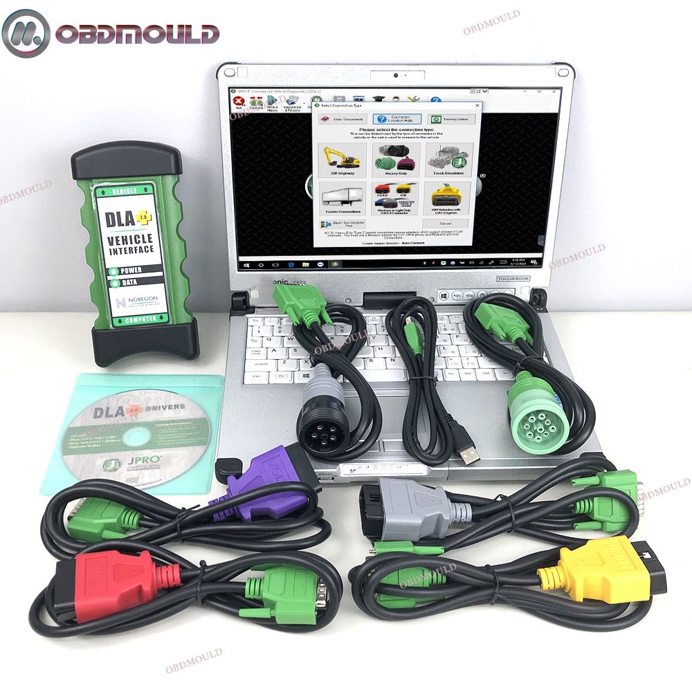 ForJ-pro DLA Diagnostic DLA+CF - Heavy Equipment Diagnostic Software ulasan dan harga