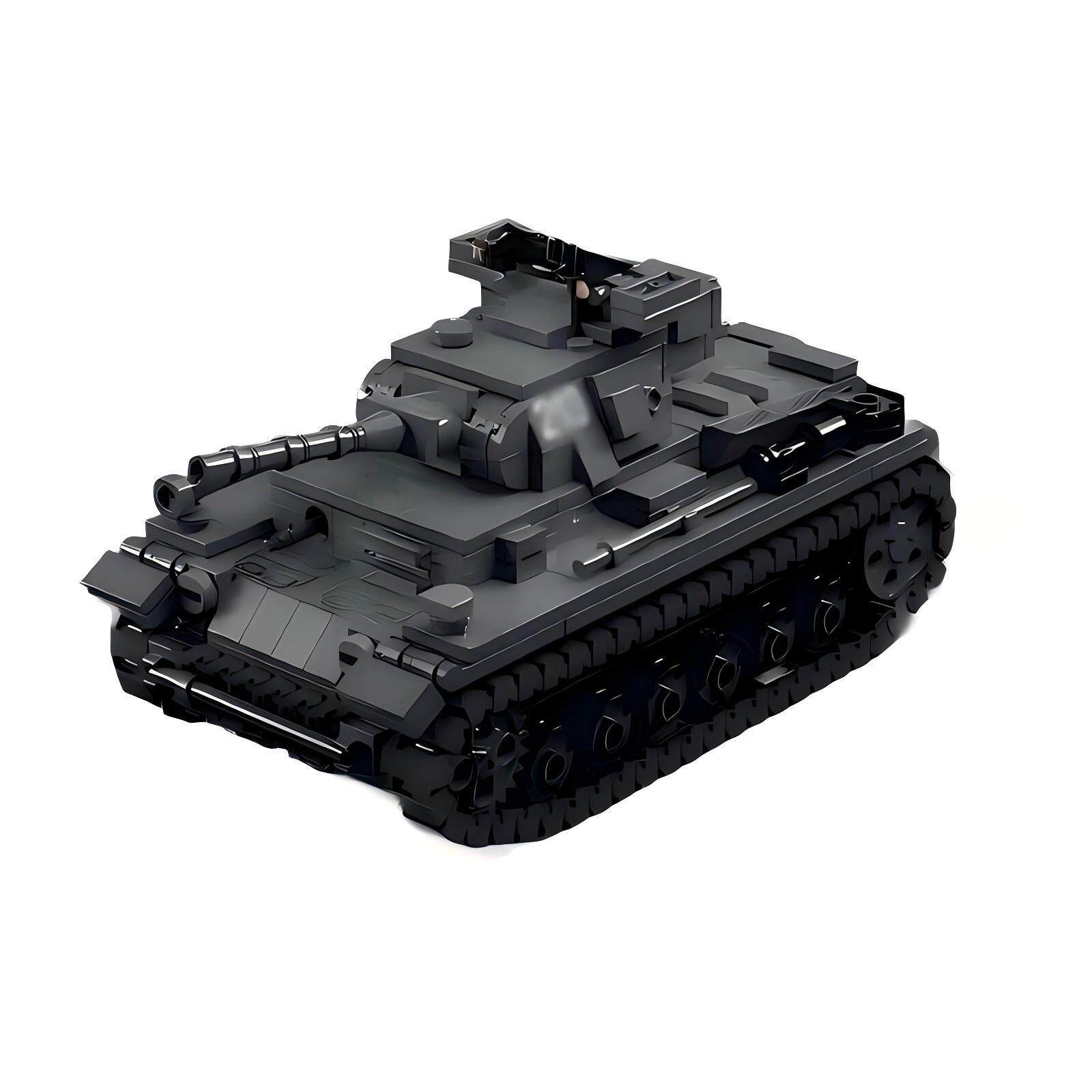 MOC WW2 F-type Heavy Tank War  - Heavy Equipment Certificate ulasan dan harga