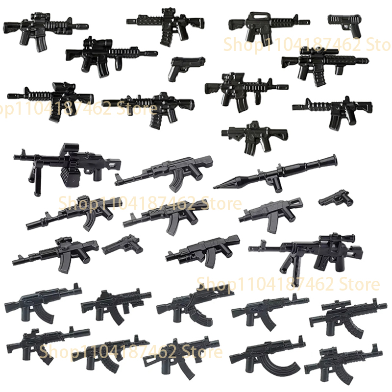 Military Figures Weapons Build - Heavy Equipment Certificate ulasan dan harga