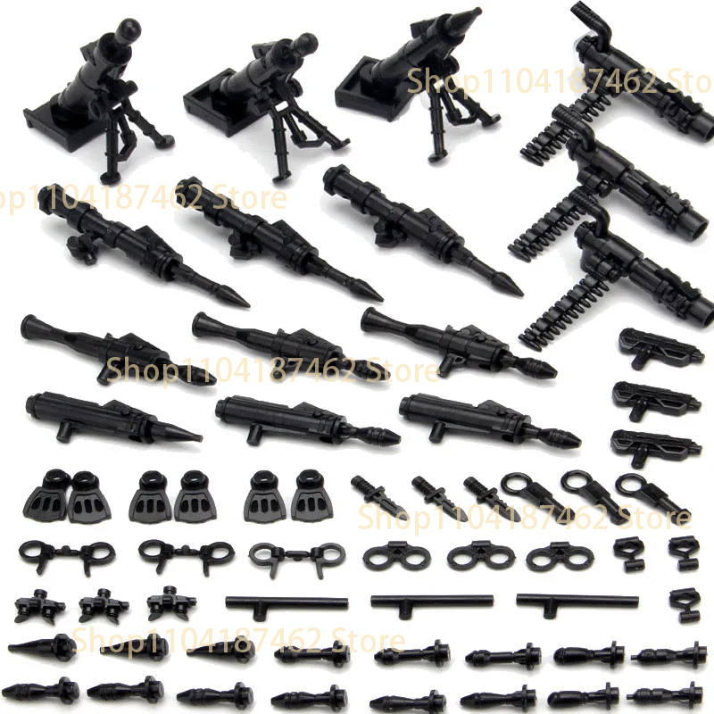 Military Figures Weapons Build - Heavy Equipment Certificate ulasan dan harga