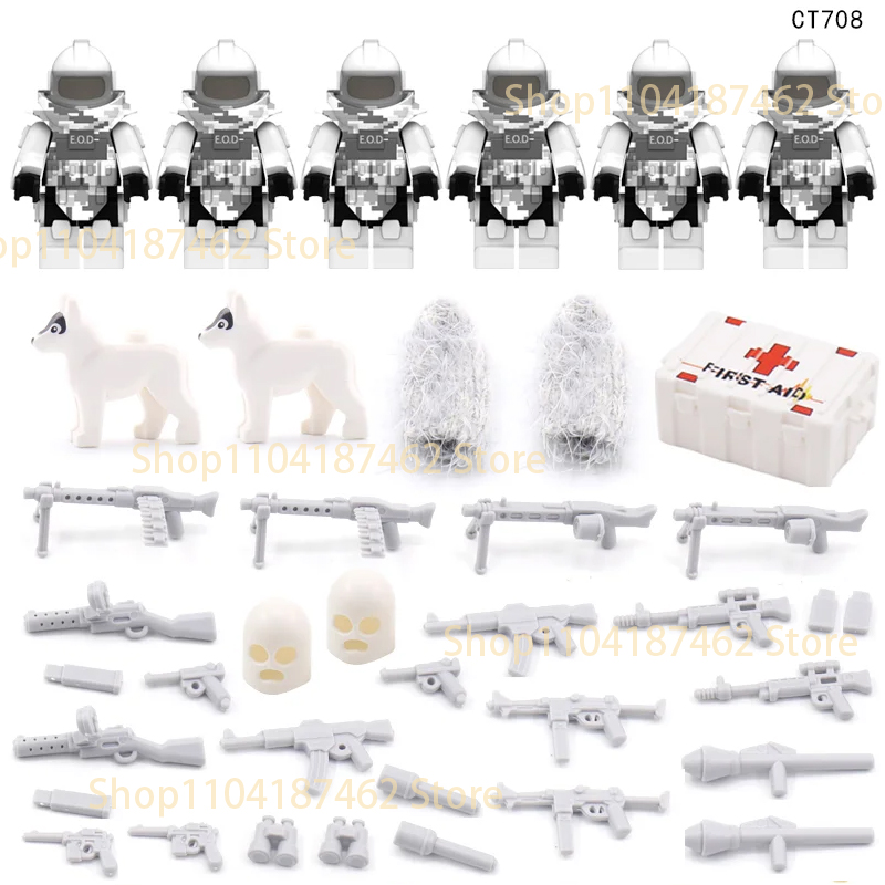 Military Figures Weapons Build - Heavy Equipment Certificate ulasan dan harga