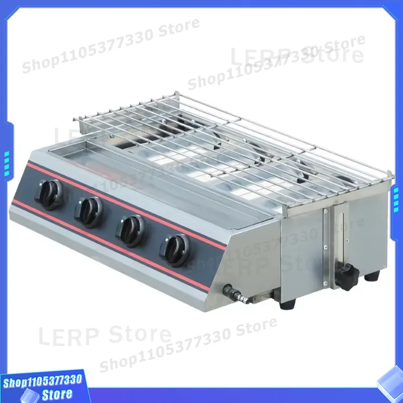 Stainless Steel Gas BBQ Grill  - Heavy Equipment Kitchen ulasan dan harga