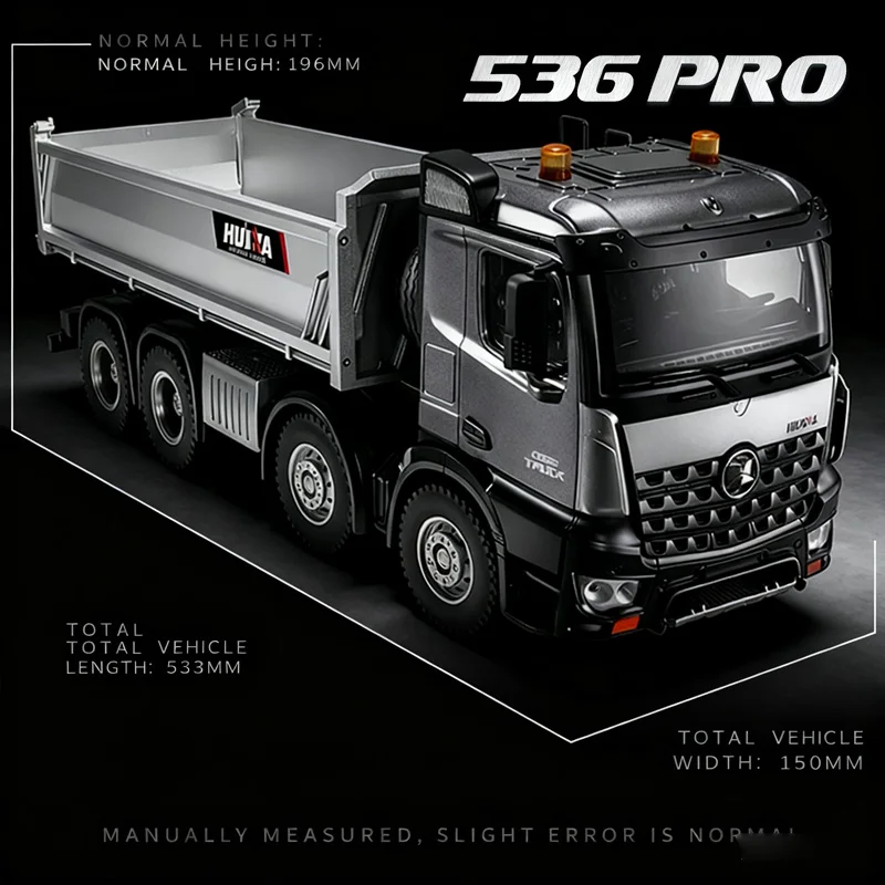 Huina Rc Model 1536pro High En - Dump Truck Toy ulasan dan harga